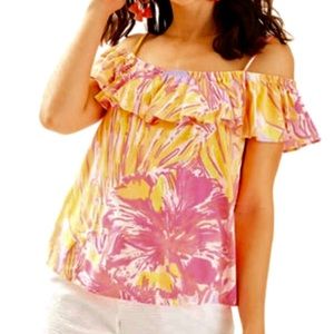 Lilly Pulitzer off-shoulder top